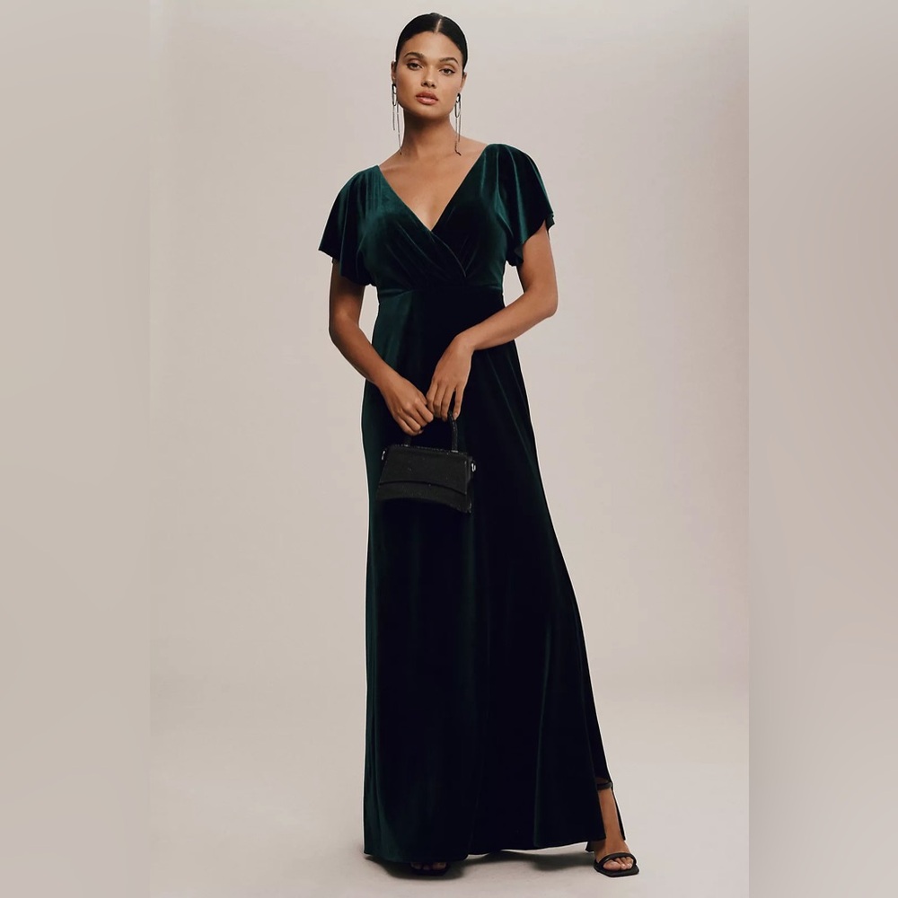 Jenny Yoo Ellis - Green Velvet